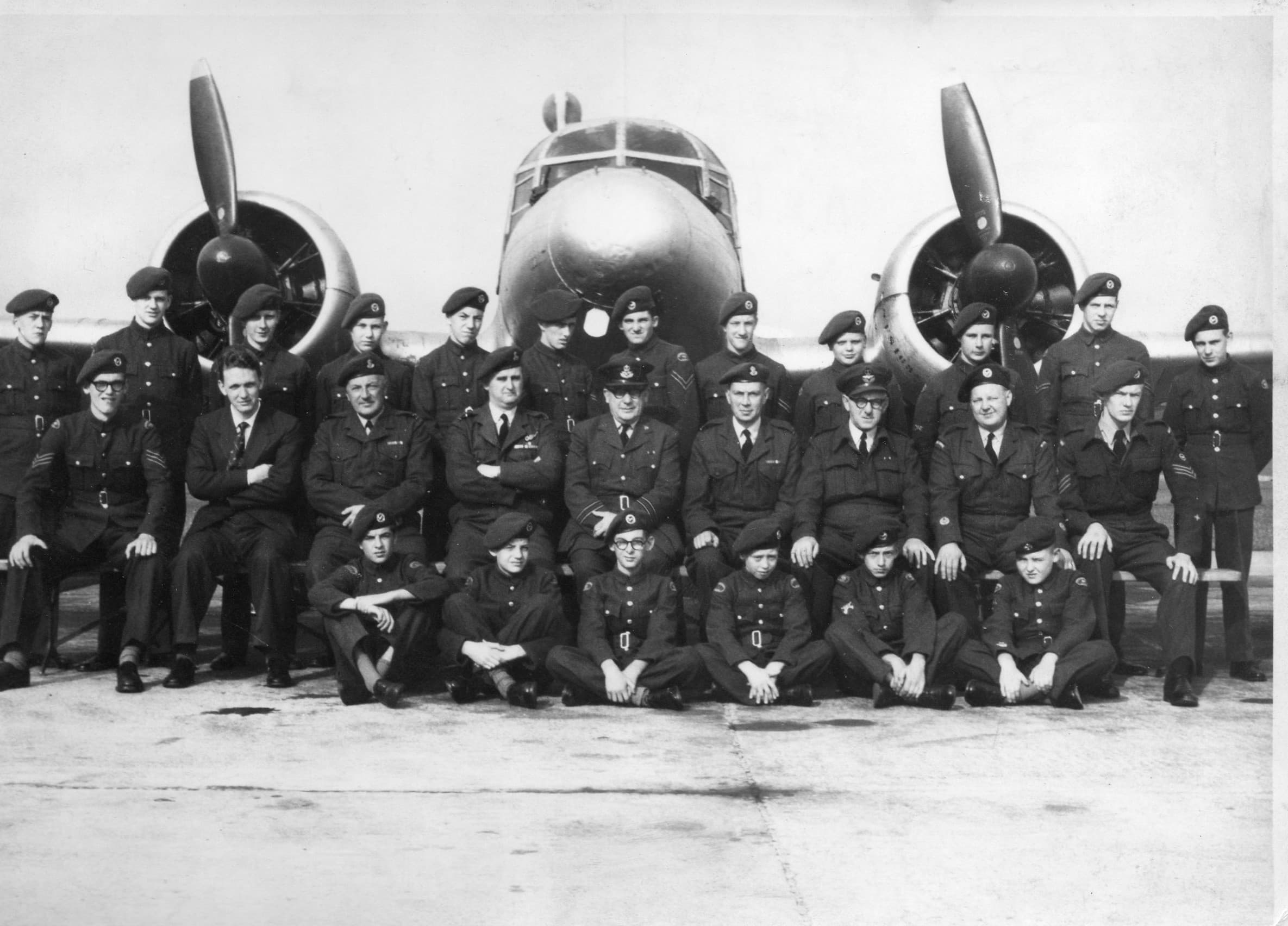485 Squadron Summer Camp RAF Hendon 1957