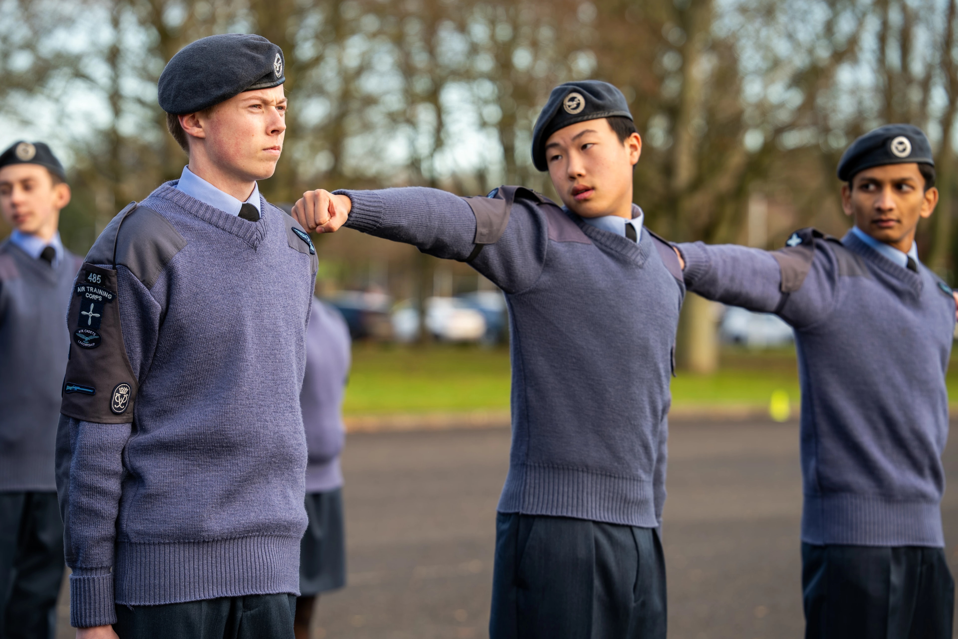 485 Squadron cadets