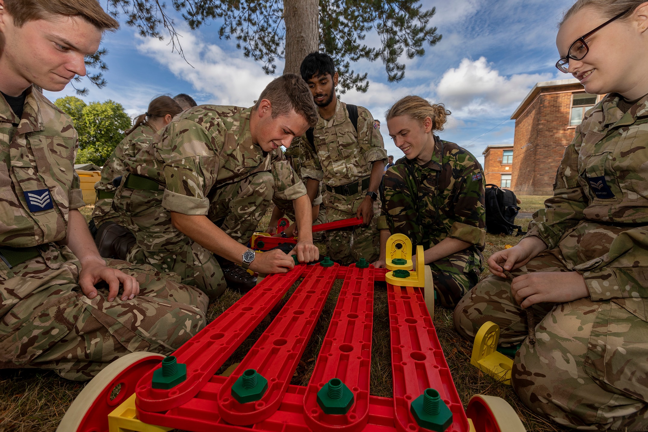 Air cadet training