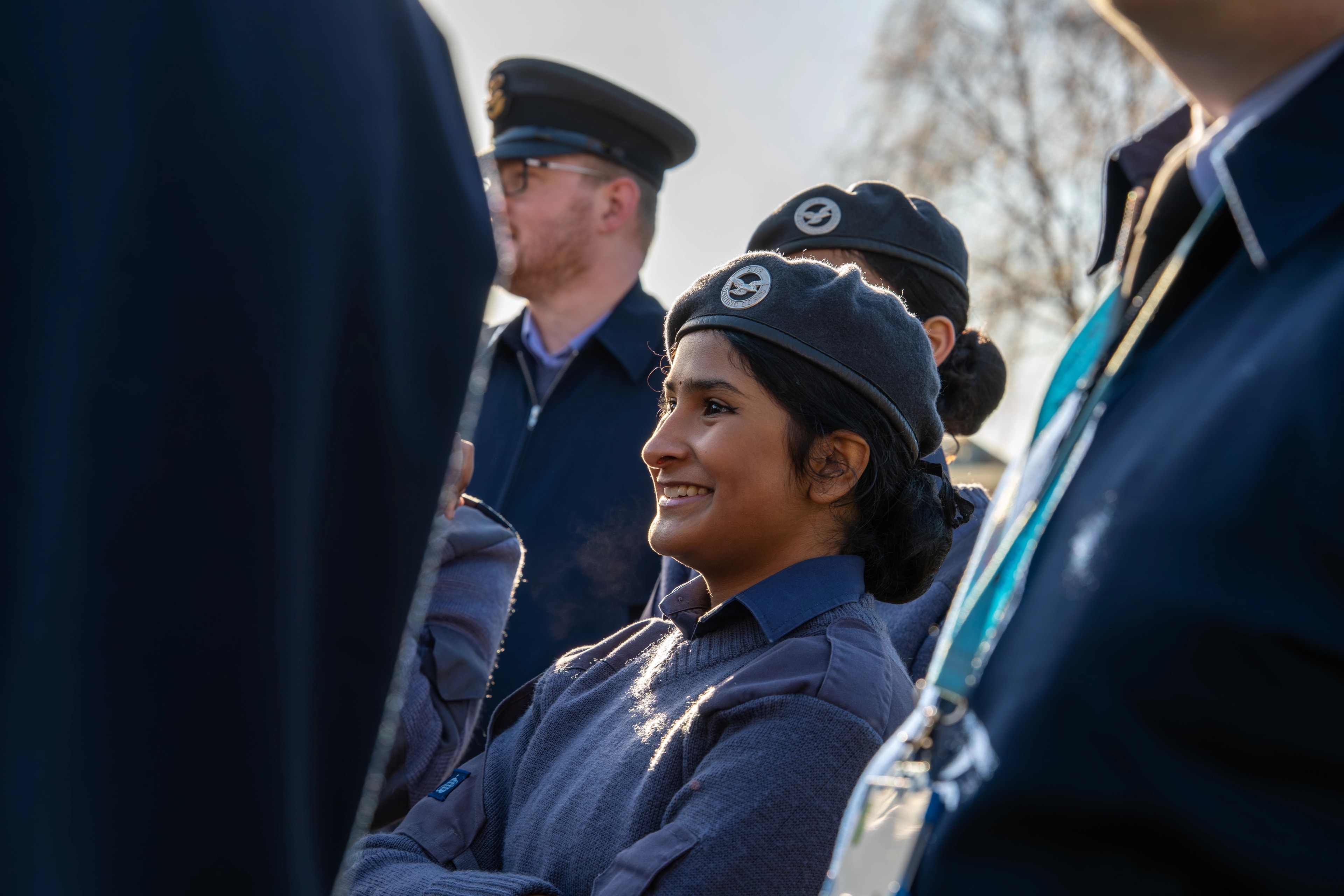 485 Squadron cadets taking part in activities
